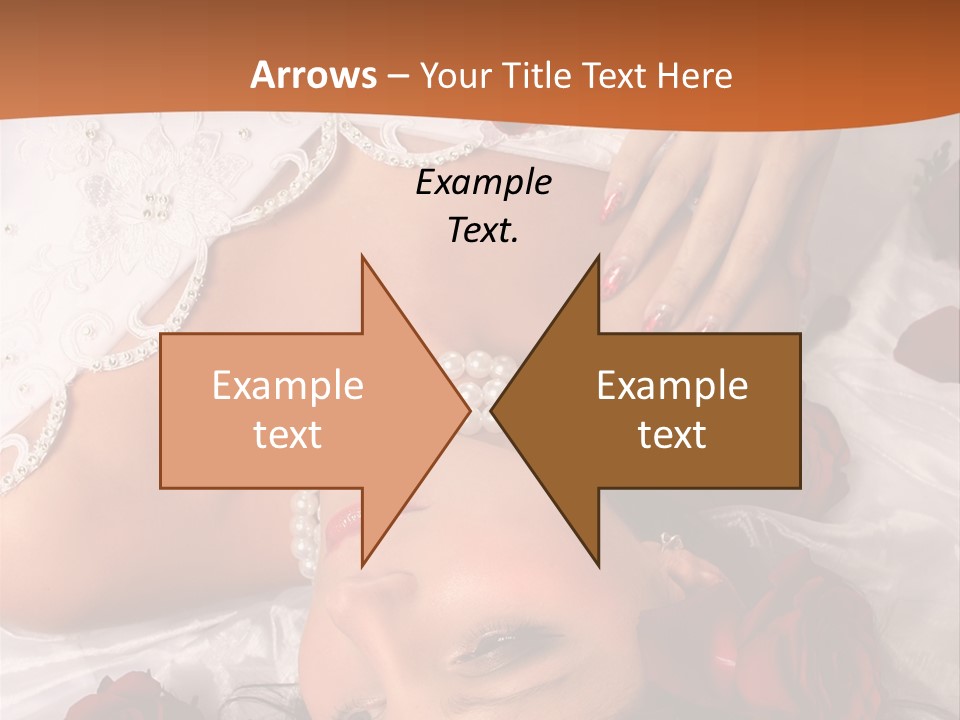 Beauty Purity Laying PowerPoint Template