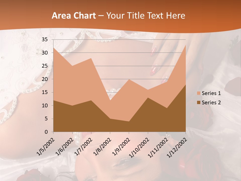 Beauty Purity Laying PowerPoint Template