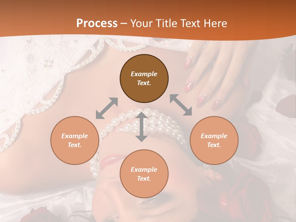 Beauty Purity Laying PowerPoint Template