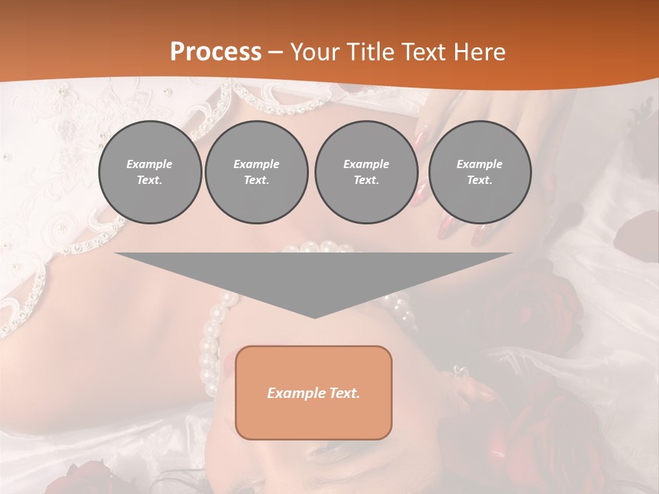 Beauty Purity Laying PowerPoint Template