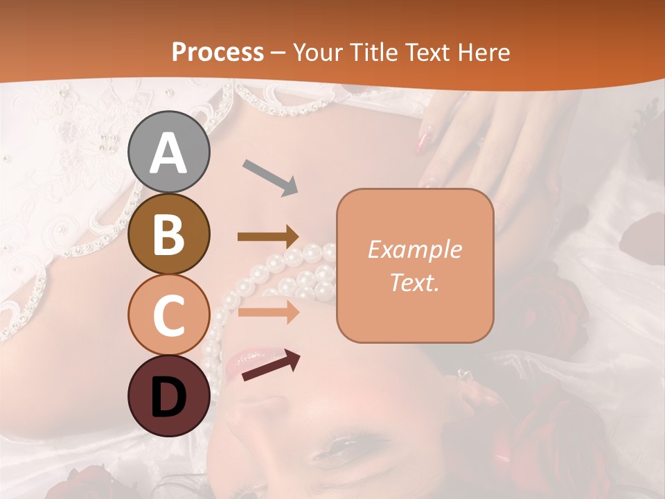 Beauty Purity Laying PowerPoint Template