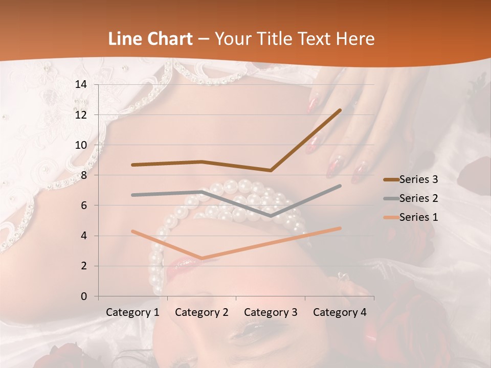Beauty Purity Laying PowerPoint Template