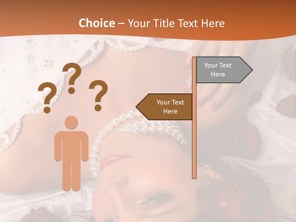 Beauty Purity Laying PowerPoint Template