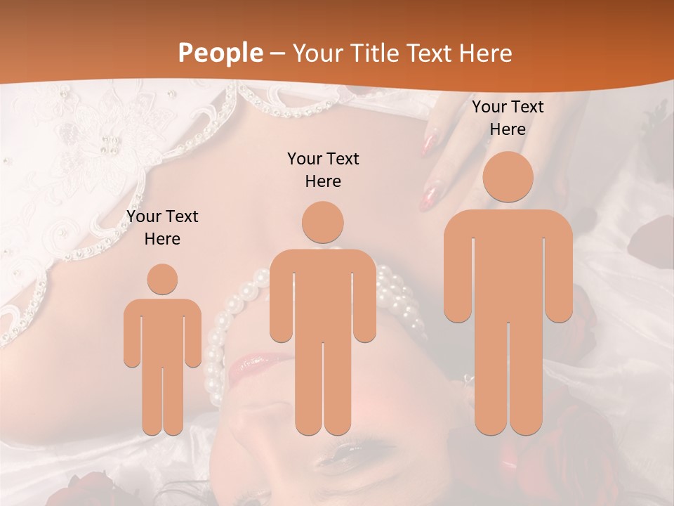 Beauty Purity Laying PowerPoint Template