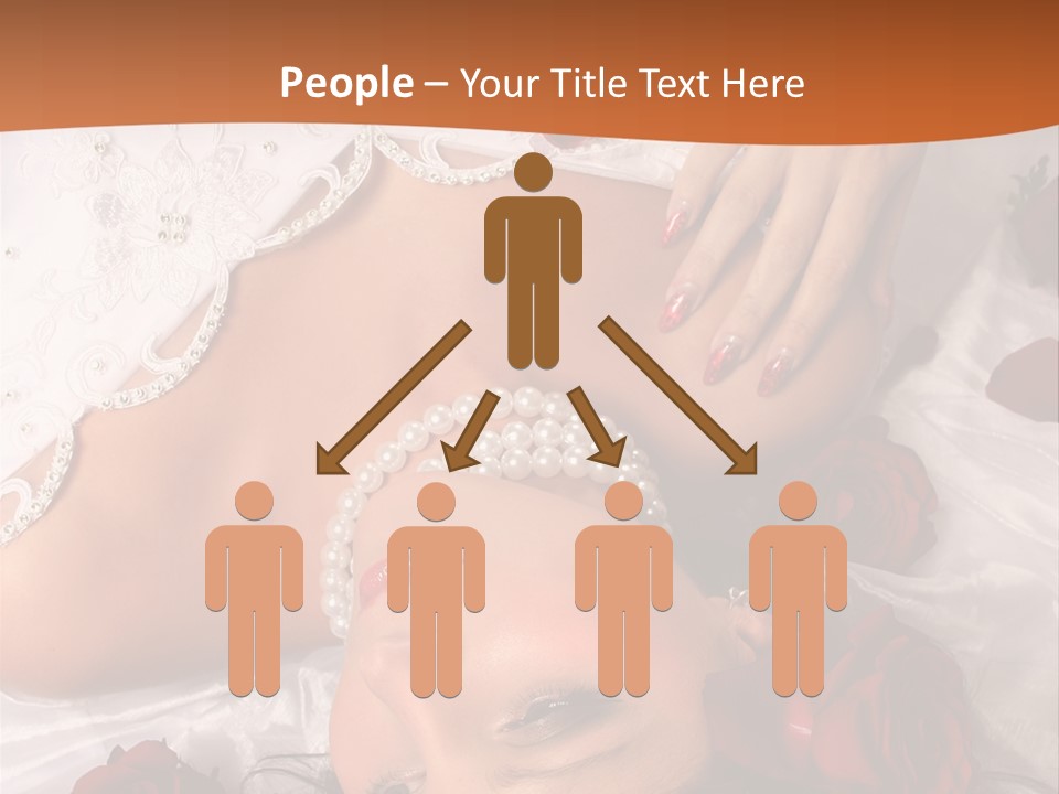 Beauty Purity Laying PowerPoint Template