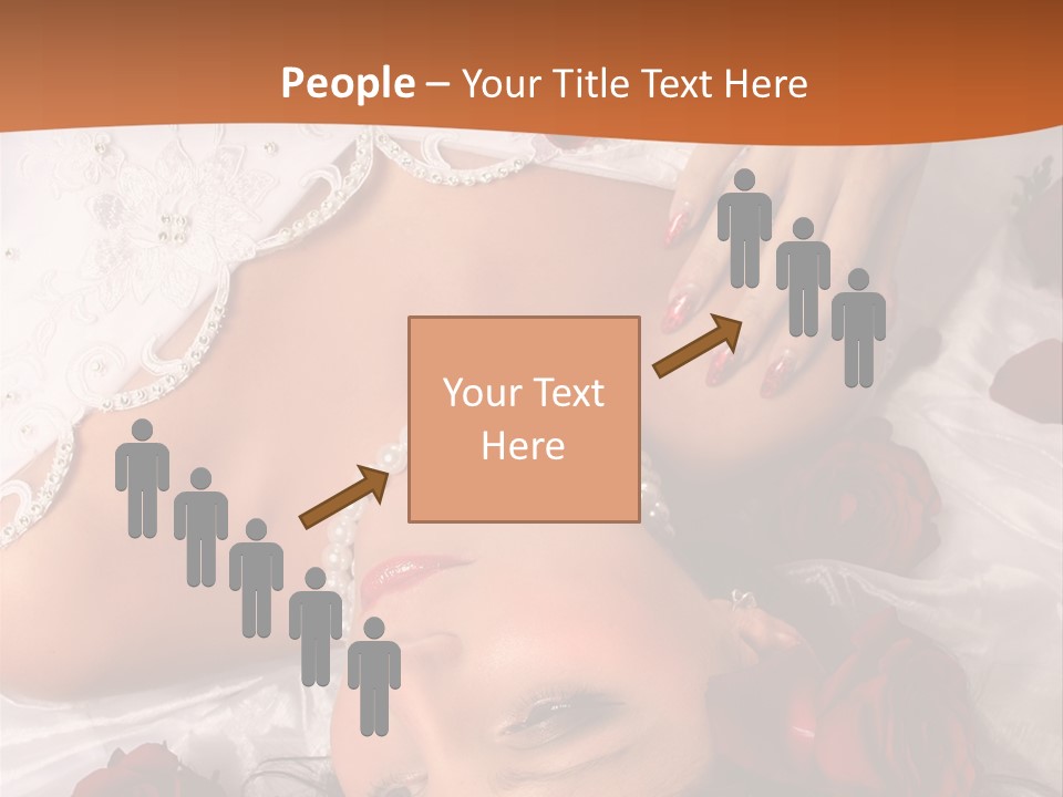 Beauty Purity Laying PowerPoint Template