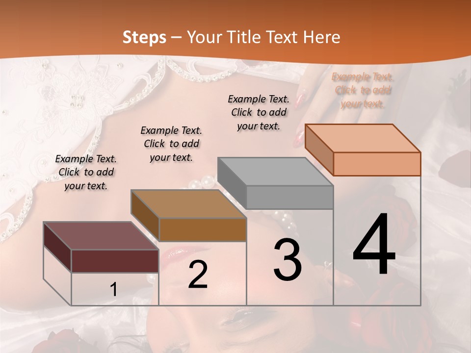 Beauty Purity Laying PowerPoint Template