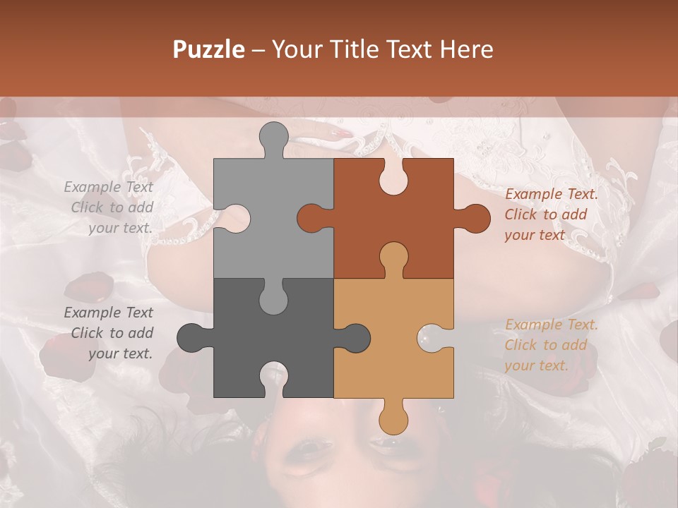 Caucasian Events Elegance PowerPoint Template