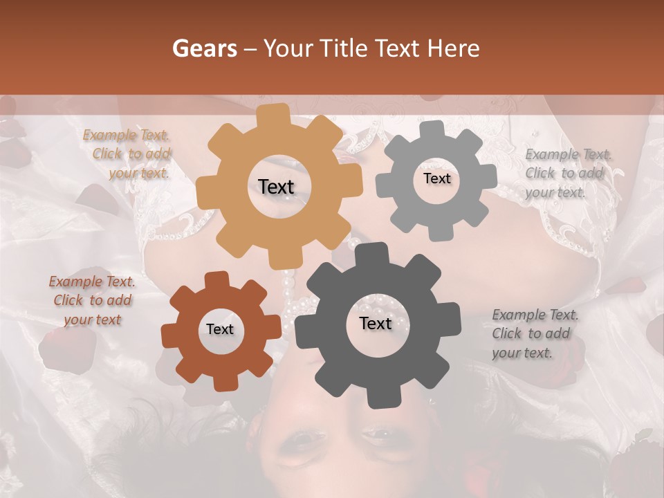 Caucasian Events Elegance PowerPoint Template