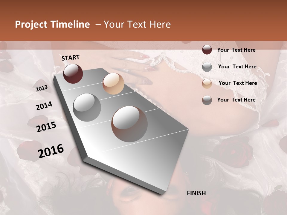 Caucasian Events Elegance PowerPoint Template