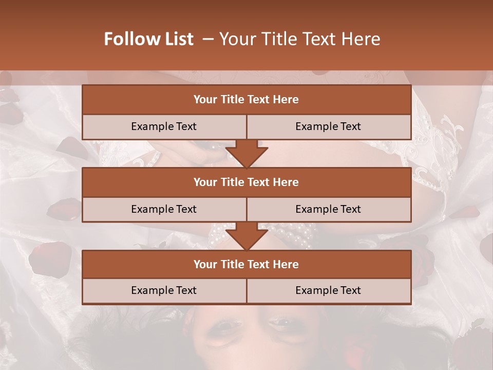 Caucasian Events Elegance PowerPoint Template