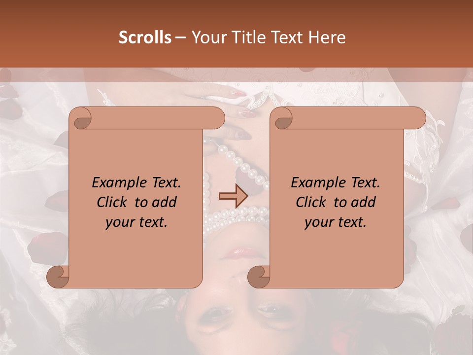 Caucasian Events Elegance PowerPoint Template