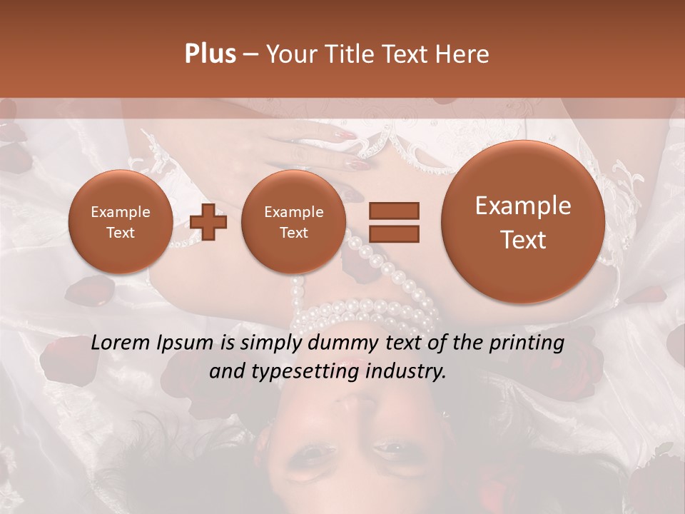 Caucasian Events Elegance PowerPoint Template