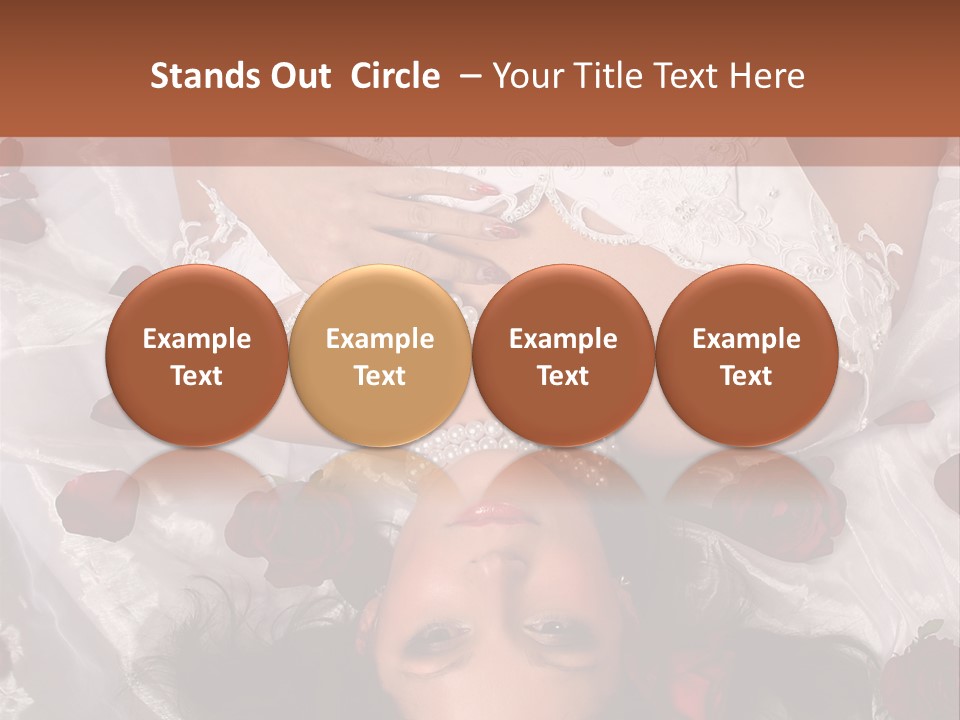 Caucasian Events Elegance PowerPoint Template