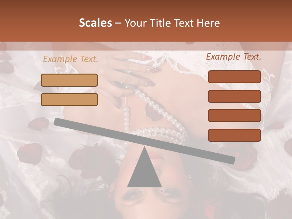 Caucasian Events Elegance PowerPoint Template