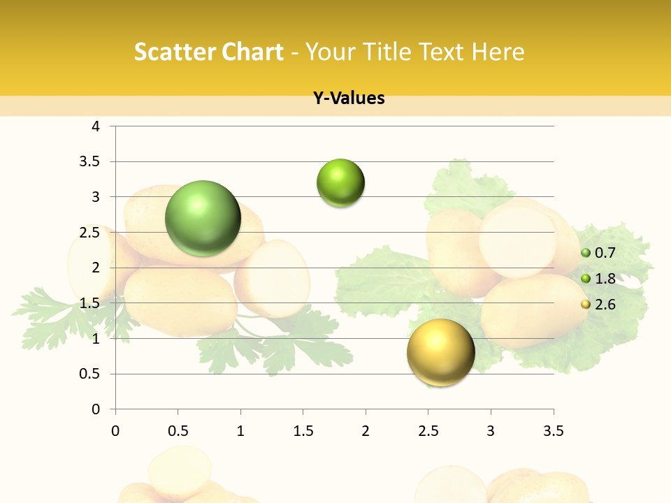 Colage De Verduras PowerPoint Template