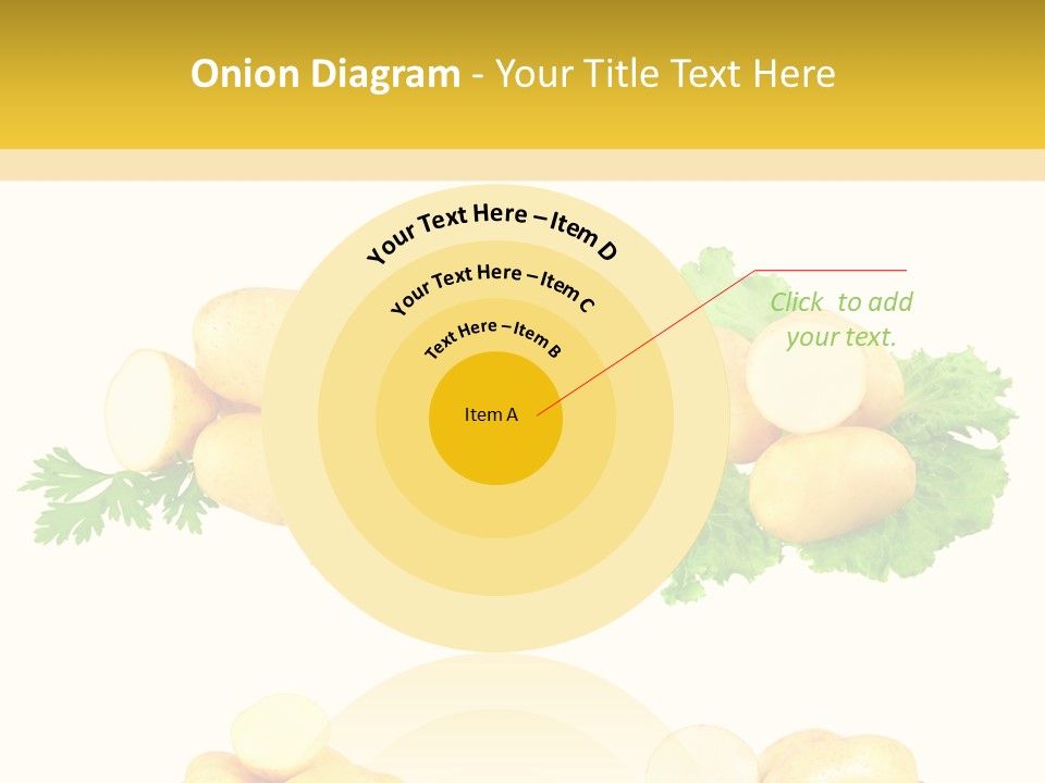 Colage De Verduras PowerPoint Template