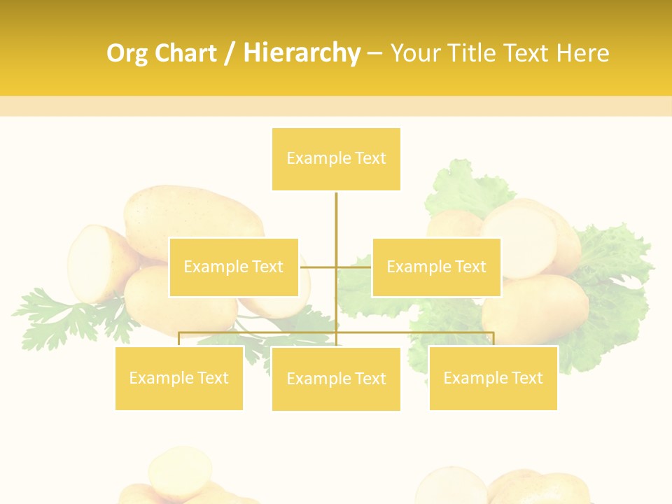 Colage De Verduras PowerPoint Template