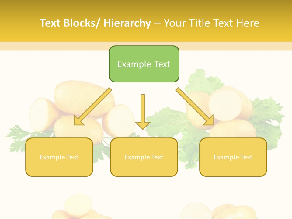 Colage De Verduras PowerPoint Template