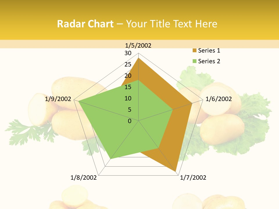 Colage De Verduras PowerPoint Template