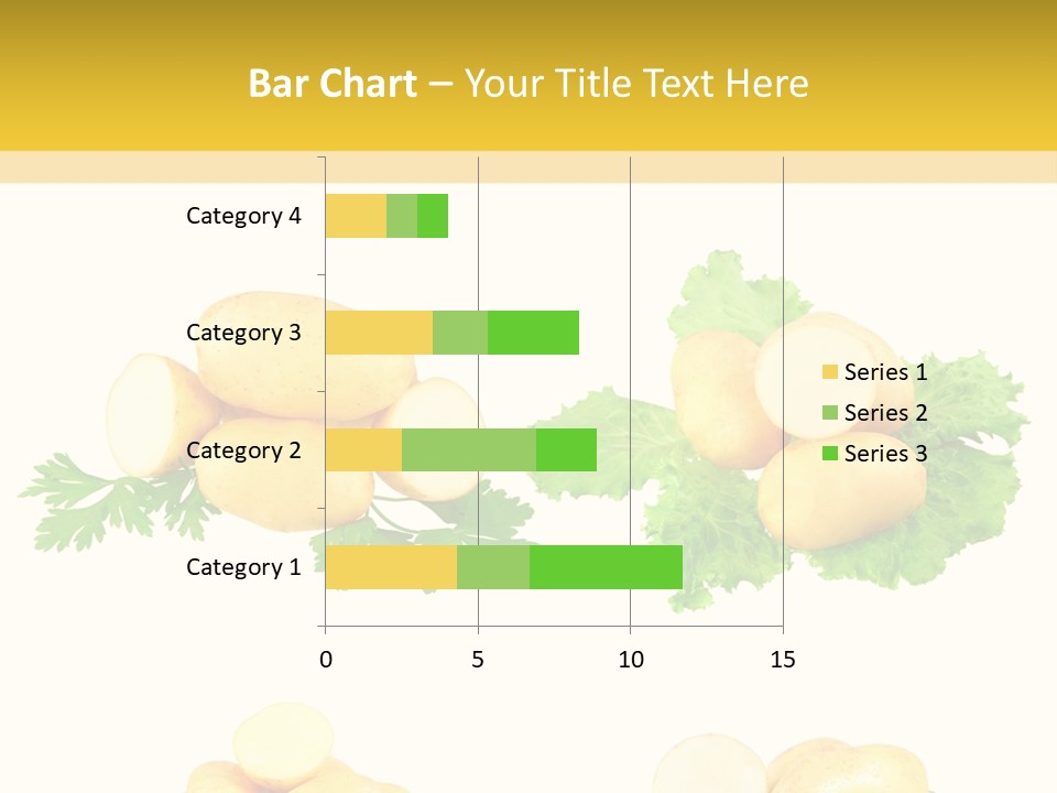 Colage De Verduras PowerPoint Template