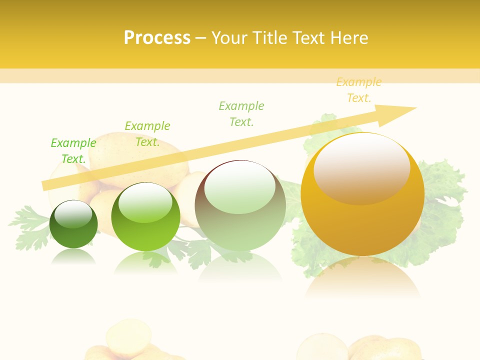 Colage De Verduras PowerPoint Template