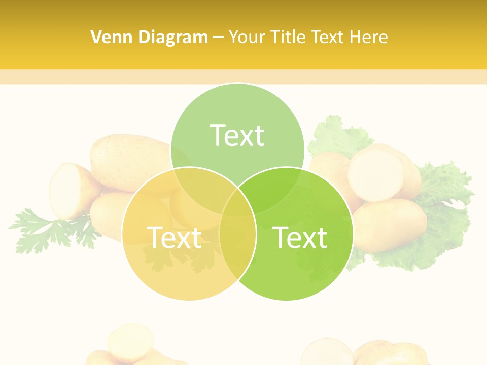 Colage De Verduras PowerPoint Template