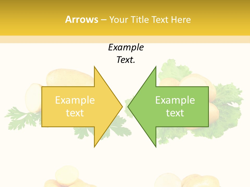 Colage De Verduras PowerPoint Template
