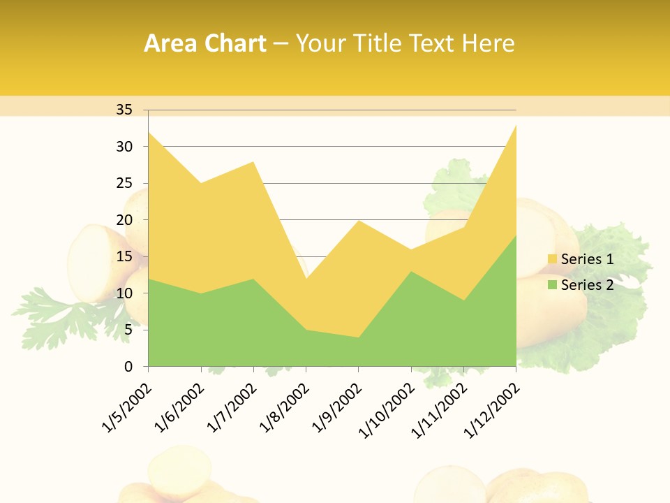 Colage De Verduras PowerPoint Template