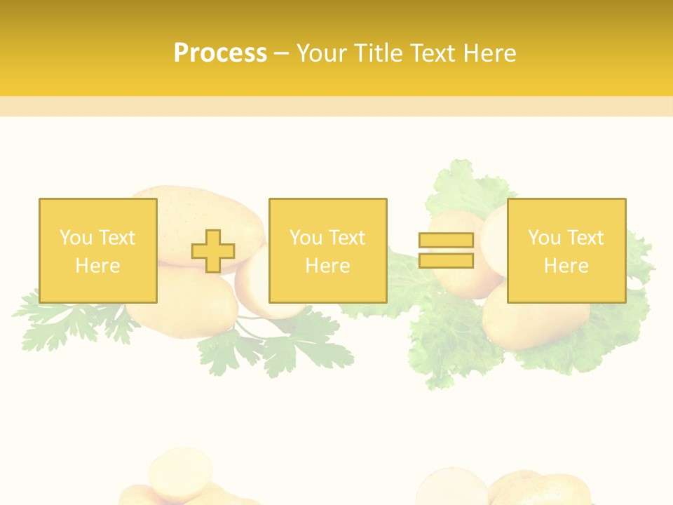Colage De Verduras PowerPoint Template
