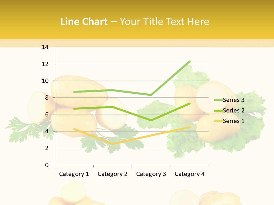 Colage De Verduras PowerPoint Template