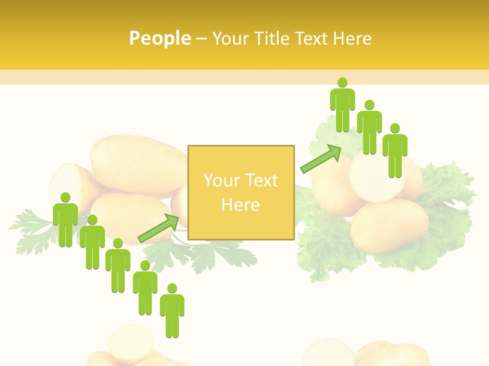 Colage De Verduras PowerPoint Template