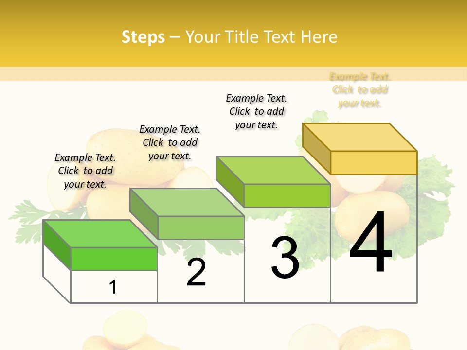 Colage De Verduras PowerPoint Template