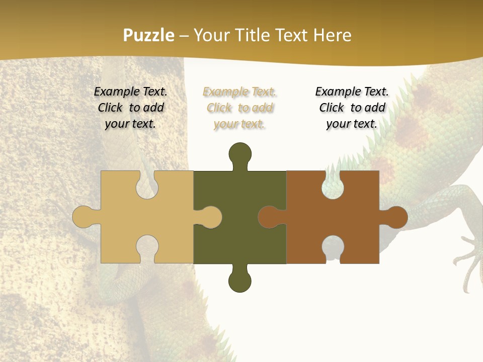 White Walking Branch PowerPoint Template