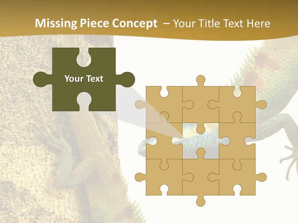 White Walking Branch PowerPoint Template