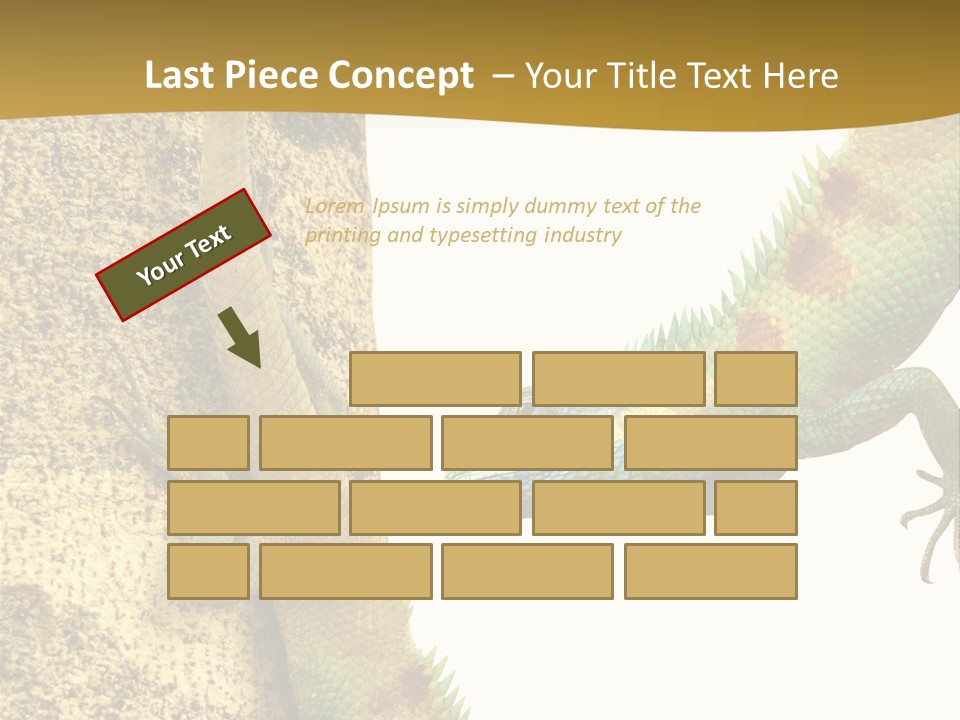 White Walking Branch PowerPoint Template