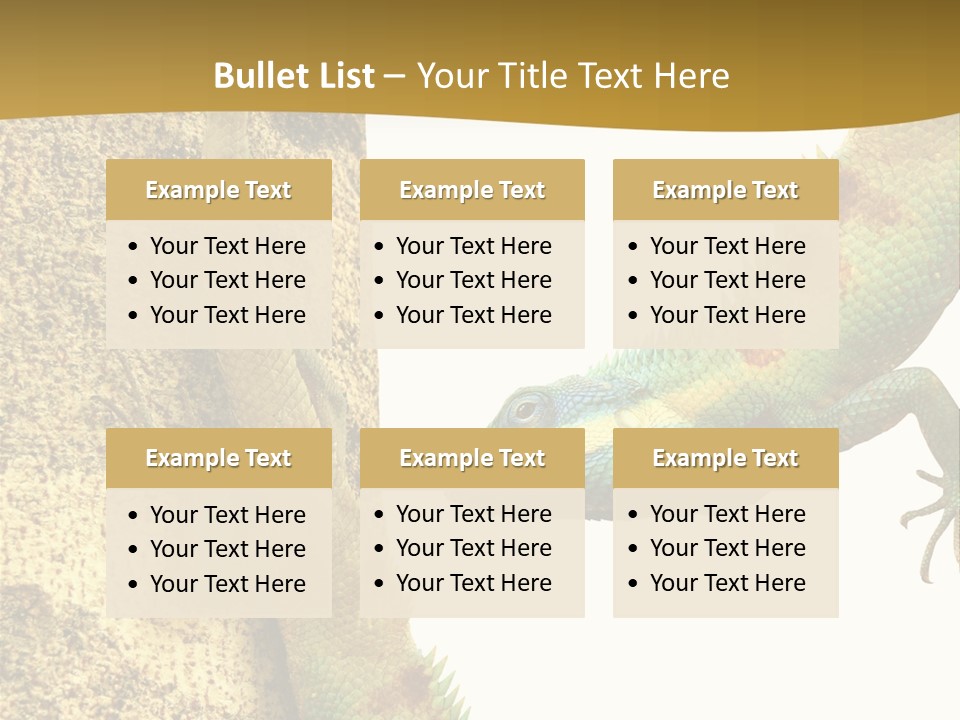 White Walking Branch PowerPoint Template