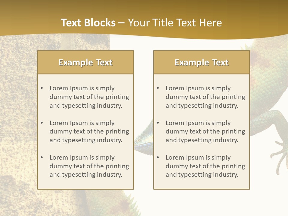 White Walking Branch PowerPoint Template