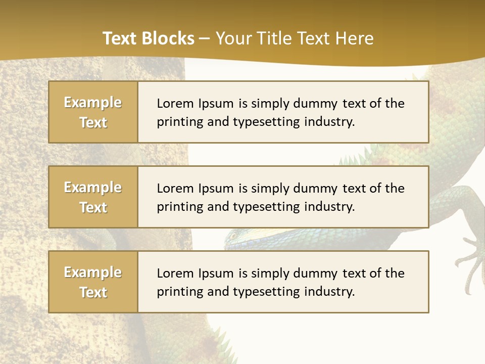 White Walking Branch PowerPoint Template