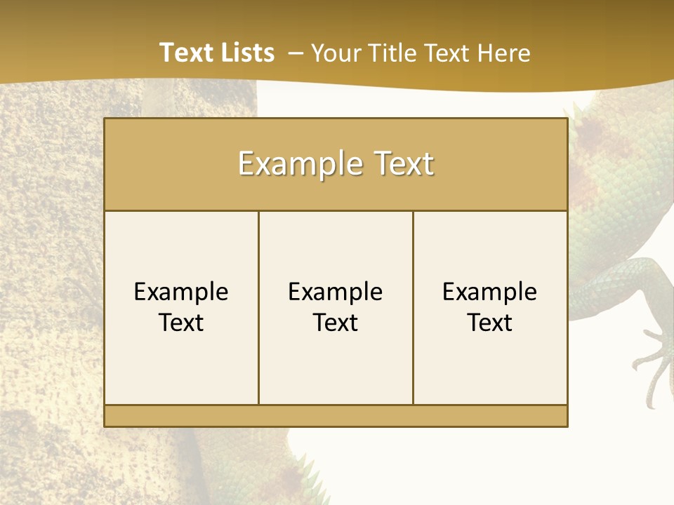 White Walking Branch PowerPoint Template
