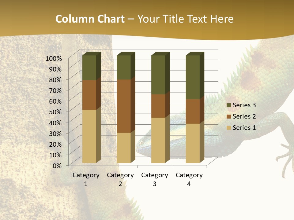 White Walking Branch PowerPoint Template