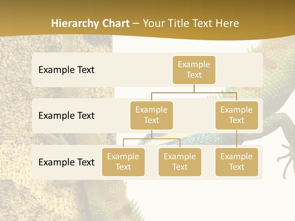 White Walking Branch PowerPoint Template