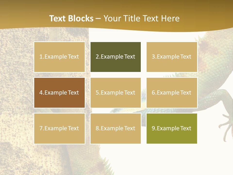 White Walking Branch PowerPoint Template