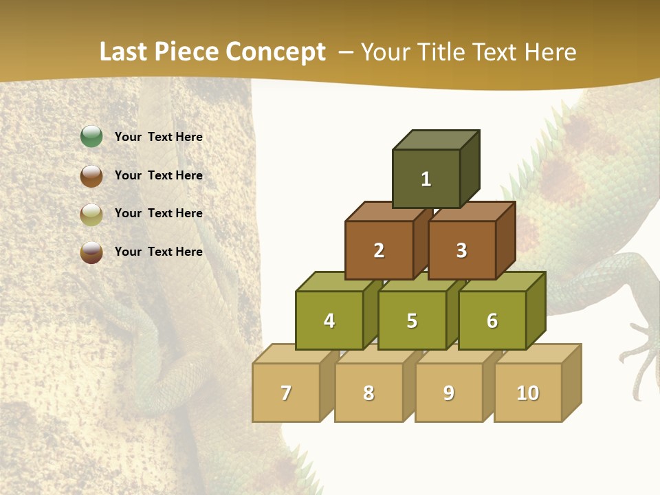 White Walking Branch PowerPoint Template