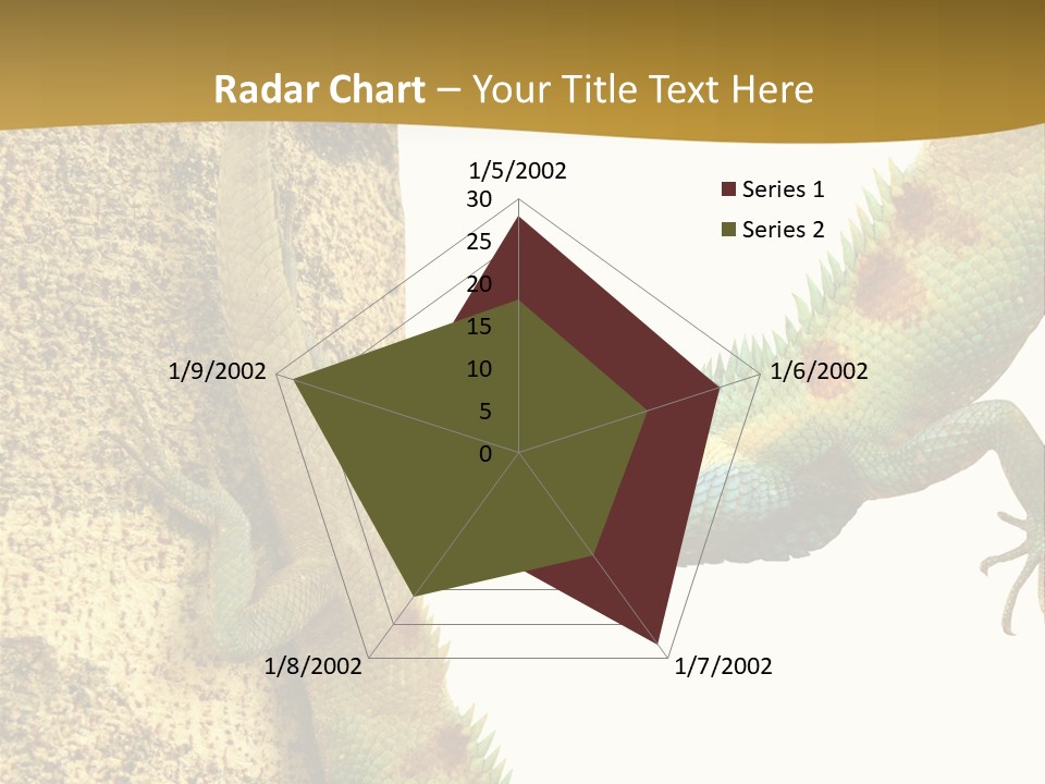 White Walking Branch PowerPoint Template