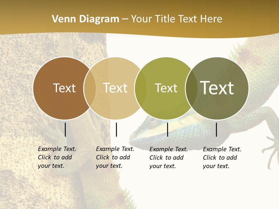 White Walking Branch PowerPoint Template