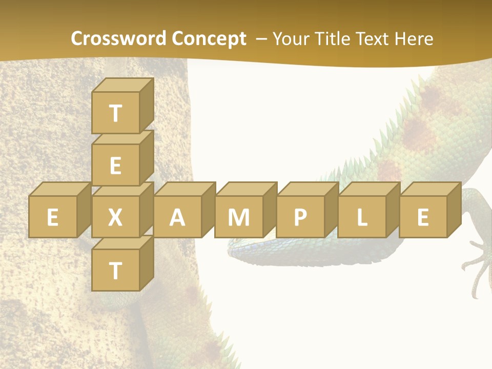 White Walking Branch PowerPoint Template