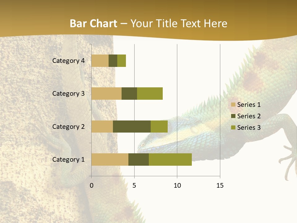 White Walking Branch PowerPoint Template
