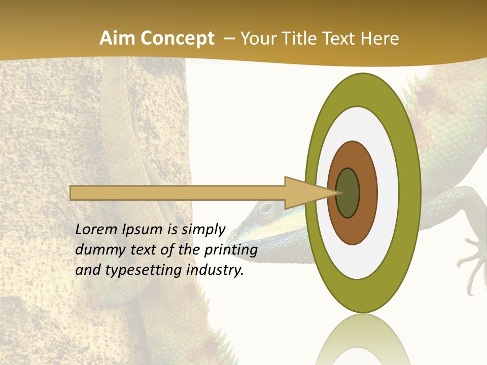 White Walking Branch PowerPoint Template