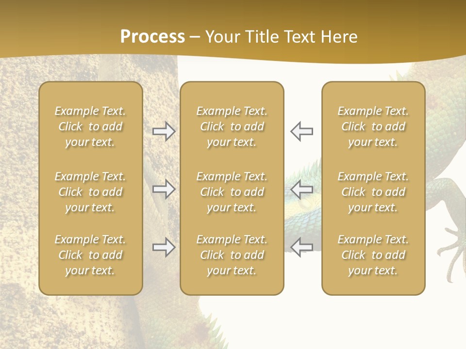 White Walking Branch PowerPoint Template